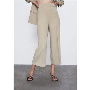 Zara high waisted culottes
